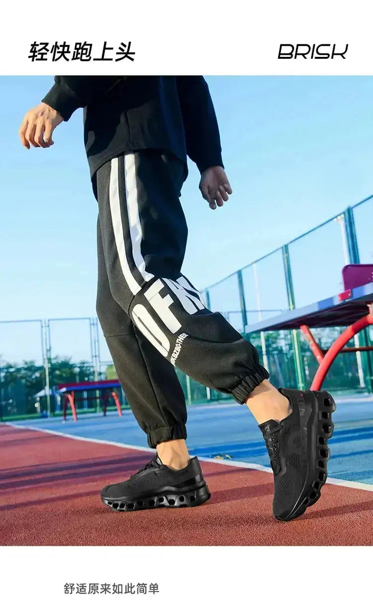 Men Sports Shoes Luxury Casual Sneakers Mesh Running Shoes Summer Lightweight Platform Fashion Basketball Walking Shoes for Men luxecrown.co.uk