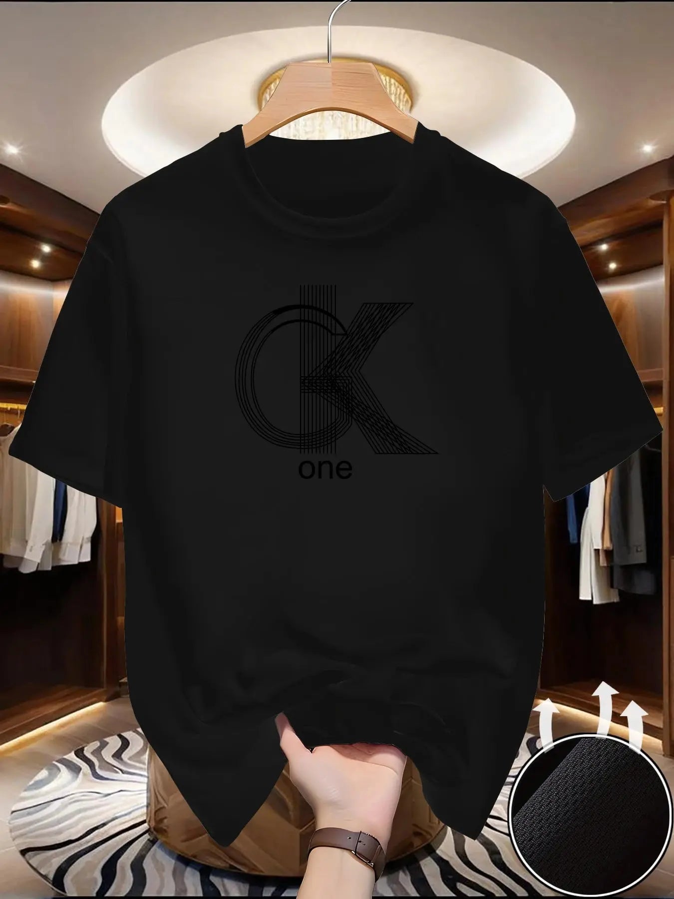Men's Graphic T-Shirts - Casual crew neck, short sleeves, summer essentials, fashionable prints, comfortable clothing | Modern c luxecrown.co.uk