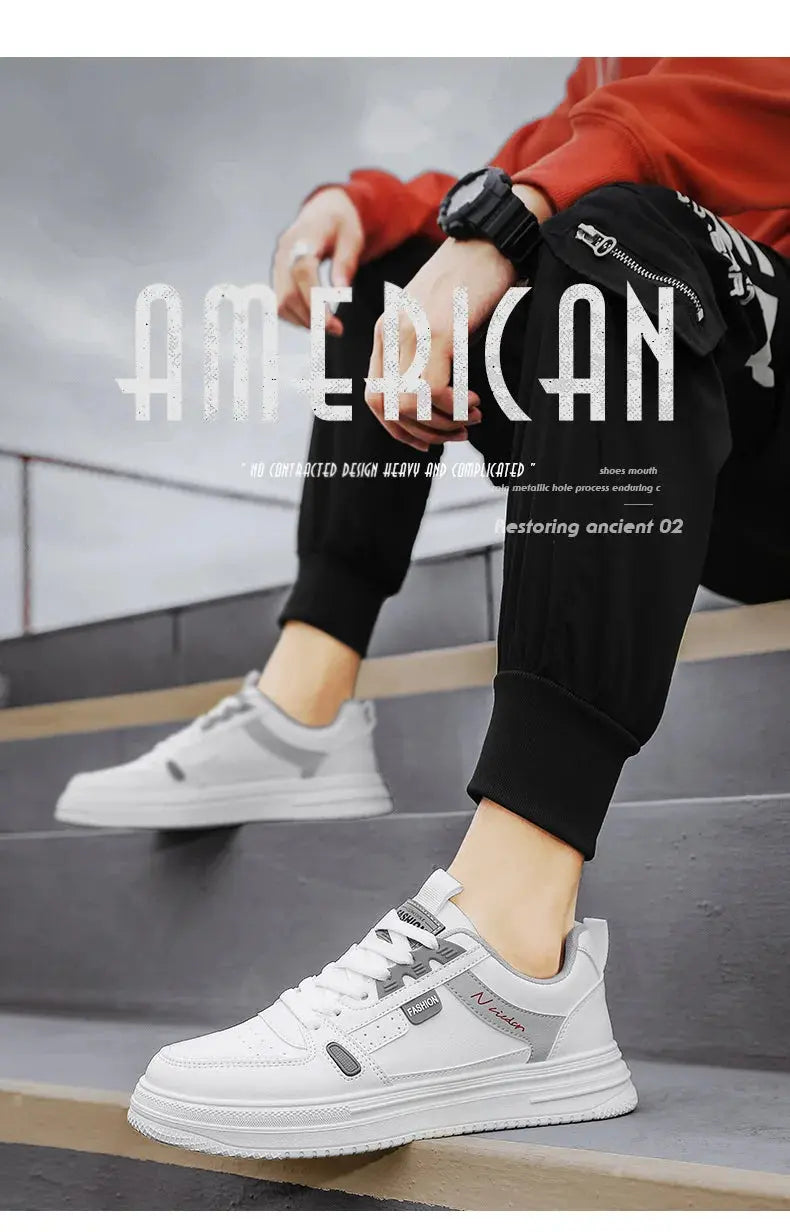 Men's Sneakers Spring Autumn 2024 Outdoor Sport Shoes For Men Fashion Vulcanized Shoe Tenis Para Hombre Men's Flats Shoes Luxury Streetsharks