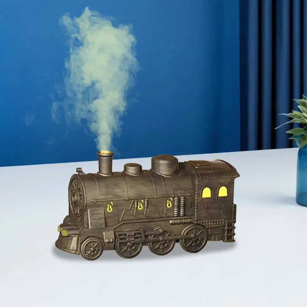 Mini Train Shape Aromatherapy Essential Oil Diffuser Ultrasonic Cool Mist Air Humidifier with LED Lamp Aroma Difusor Atomizer Streetsharks