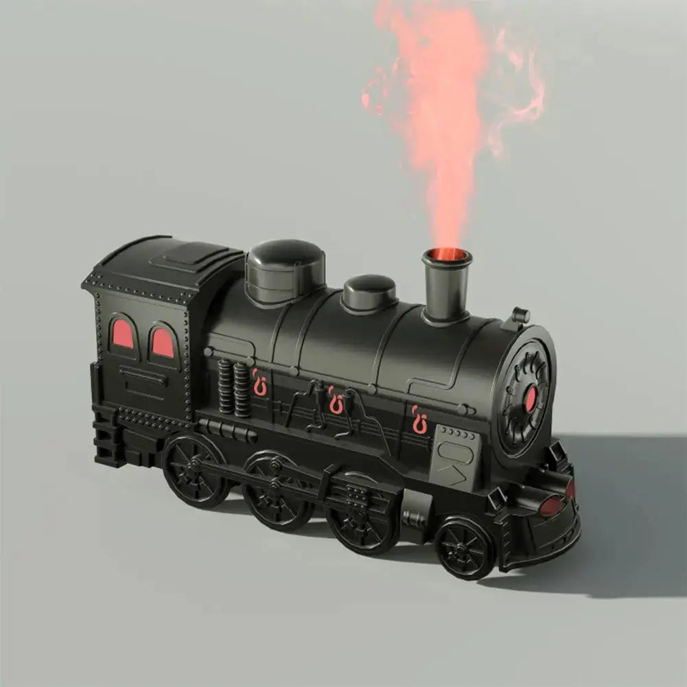 Mini Train Shape Aromatherapy Essential Oil Diffuser Ultrasonic Cool Mist Air Humidifier with LED Lamp Aroma Difusor Atomizer Streetsharks
