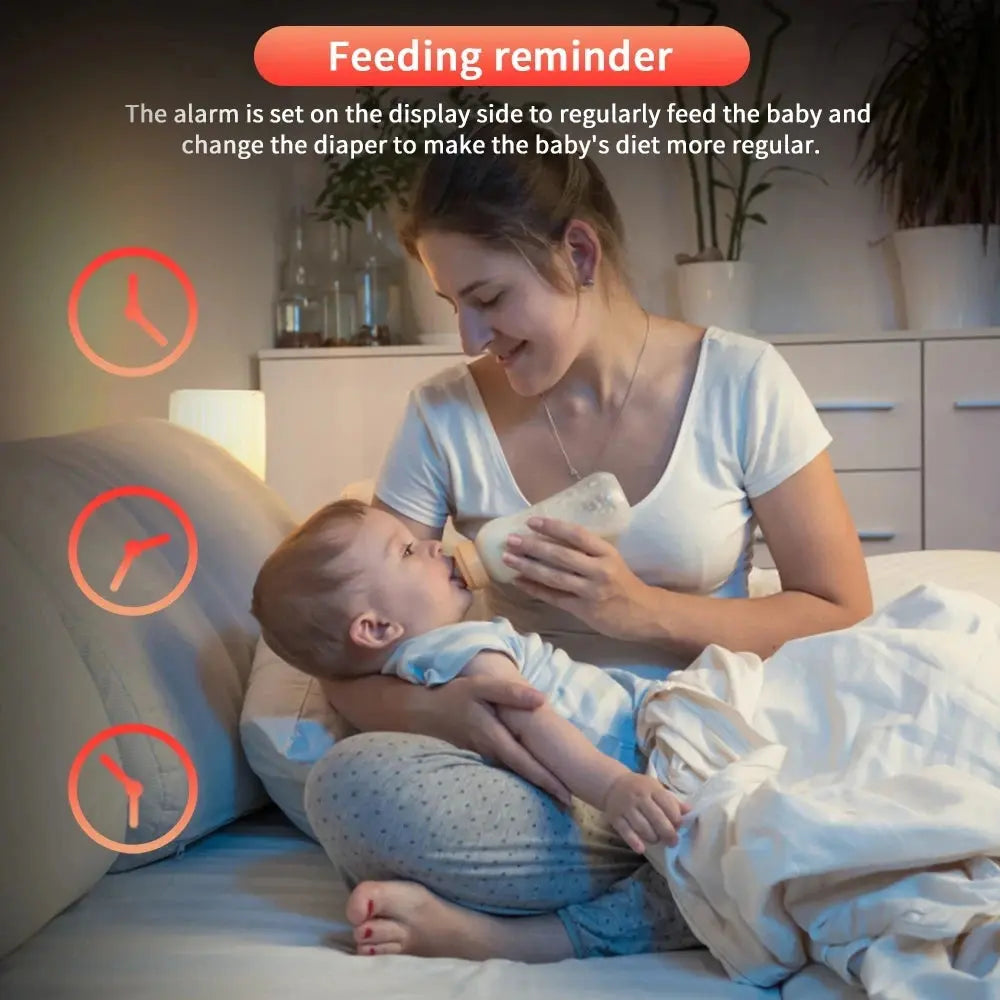 New 3.5 inch Wireless Video Baby Monitor Night Vision Temperature Monitoring 2 Way Audio Talk Baby Nanny Security Camera Streetsharks