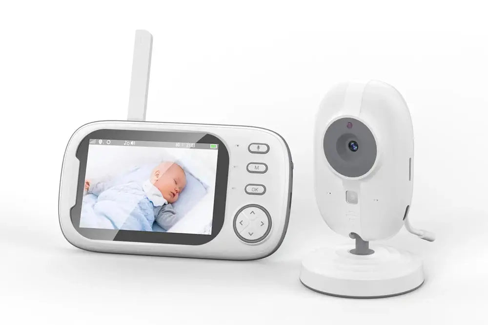 New 3.5 inch Wireless Video Baby Monitor Night Vision Temperature Monitoring 2 Way Audio Talk Baby Nanny Security Camera Streetsharks