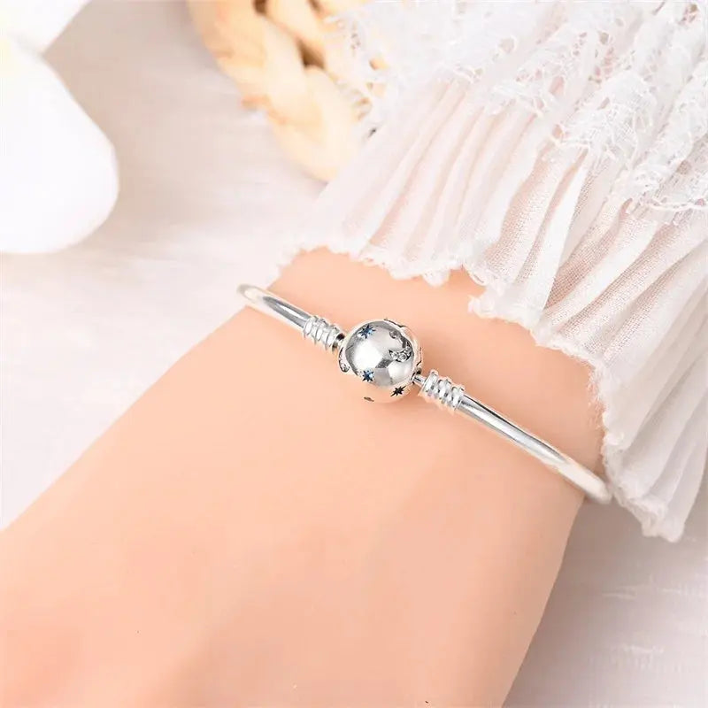 New 925 sterling silver fashion star track love cat claw star charm beads Fit Brand original bracelet DIY fine jewelry gifts Streetsharks