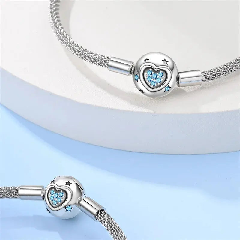 New 925 sterling silver fashion star track love cat claw star charm beads Fit Brand original bracelet DIY fine jewelry gifts Streetsharks
