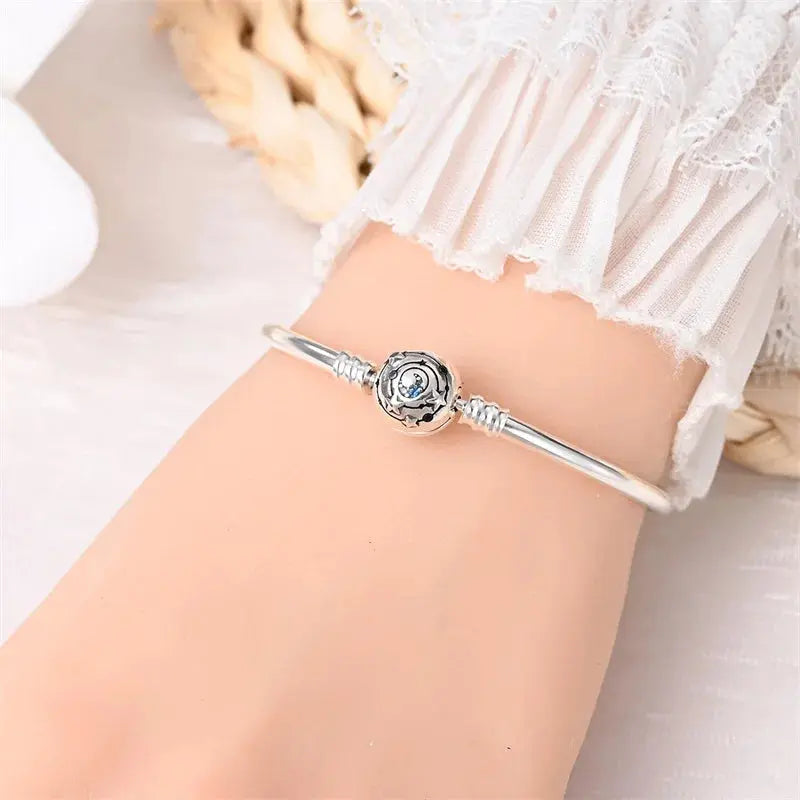 New 925 sterling silver fashion star track love cat claw star charm beads Fit Brand original bracelet DIY fine jewelry gifts Streetsharks