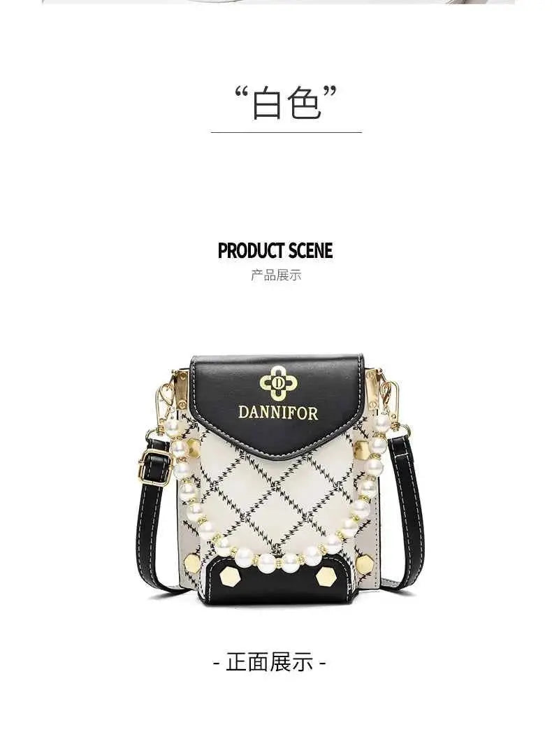 New Autumn PU Leather Women's Handbag Cell Phone Wallet Fashion Portable Shoulder Bag Hundred Simple Mini Small Bag Bolso Mujer