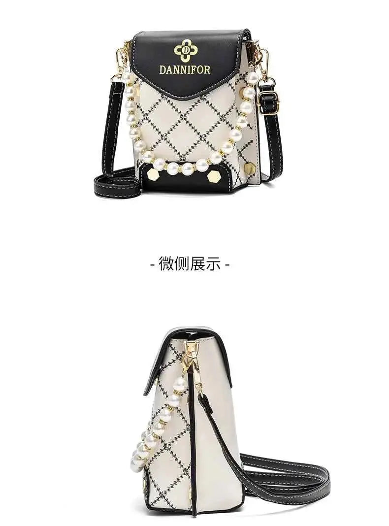 New Autumn PU Leather Women's Handbag Cell Phone Wallet Fashion Portable Shoulder Bag Hundred Simple Mini Small Bag Bolso Mujer