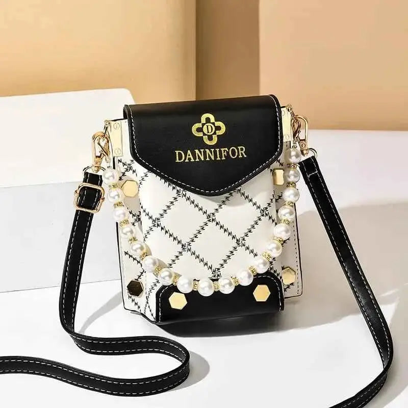 New Autumn PU Leather Women's Handbag Cell Phone Wallet Fashion Portable Shoulder Bag Hundred Simple Mini Small Bag Bolso Mujer