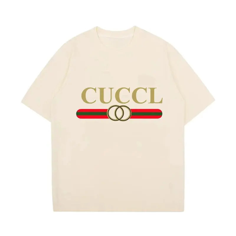 New European and American Trend Short-sleeved T-shirt for Men 2026 New G Cotton Fashion Short-sleeved s T-shirt luxecrown.co.uk