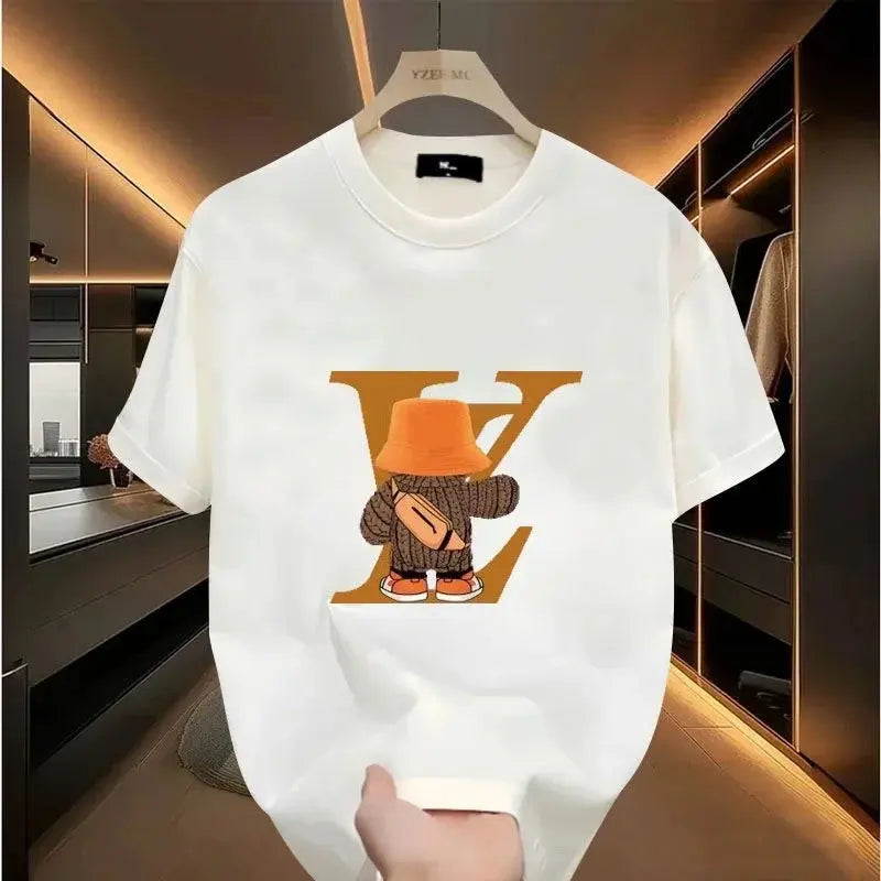 New Luxury Brand Summer Fashion Funny T Shirt Casual Short Sleeve T Shirts Women Fashion Clothing Summer Sport Tops Streetsharks