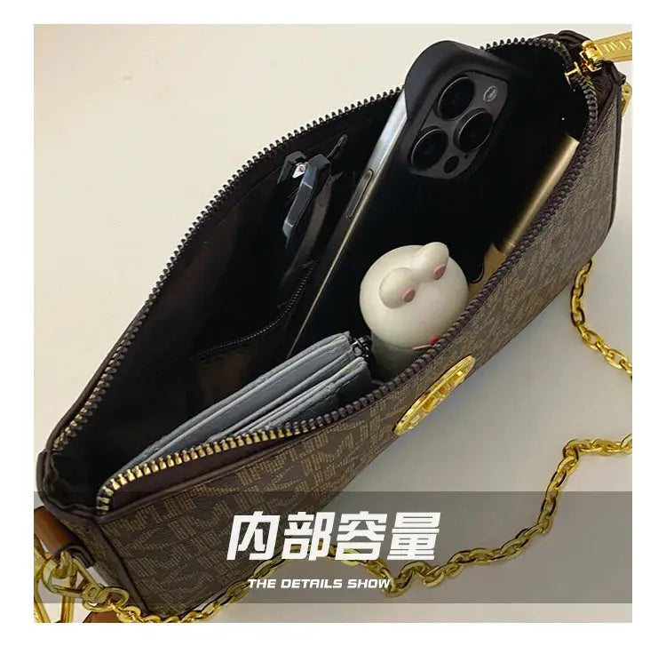 New Luxury Women's Shoulder Bag Brand Designer Purses And Handbags Ladies Crossbody Bag Fashion Chain Small Tote Messenger Bags Streetsharks