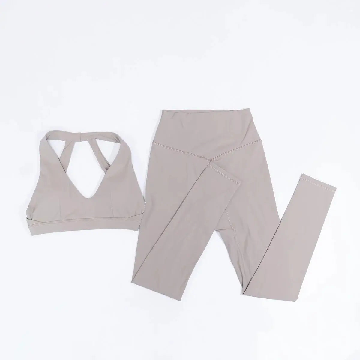 New Summer Women's Ultra Soft Sports Bra And Yoga Pants Set Fashionable Two-Piece Gym Workout Shock-Absorbing Underwear Suit luxecrown.co.uk