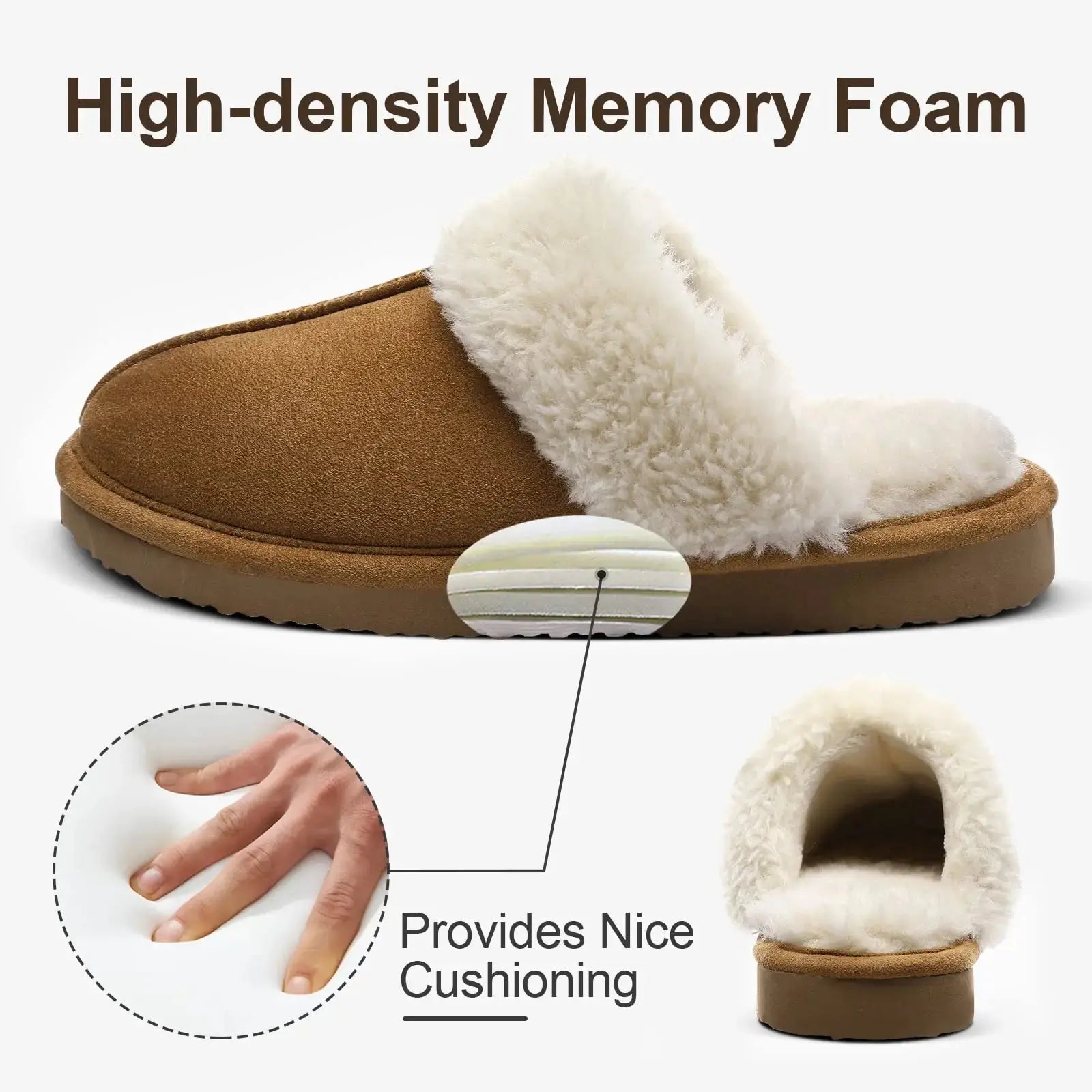 New Winter Fuzzy Women Slippers Indoor Soft House Shoes Fashion Brand Fluffy Suede Women Shoes Outdoor Antiskid Flat Slippers Streetsharks