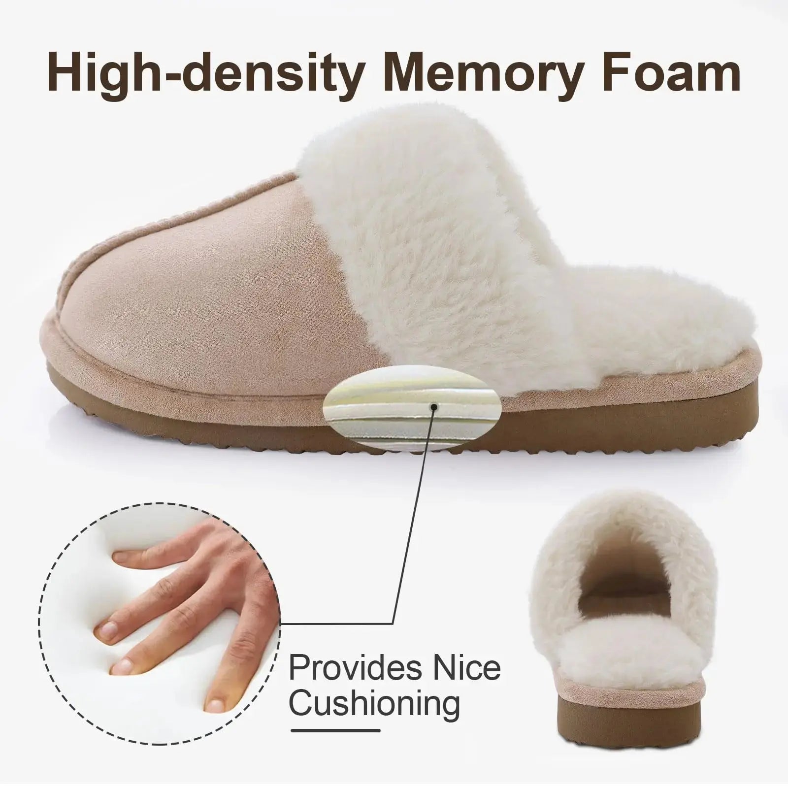 New Winter Fuzzy Women Slippers Indoor Soft House Shoes Fashion Brand Fluffy Suede Women Shoes Outdoor Antiskid Flat Slippers Streetsharks