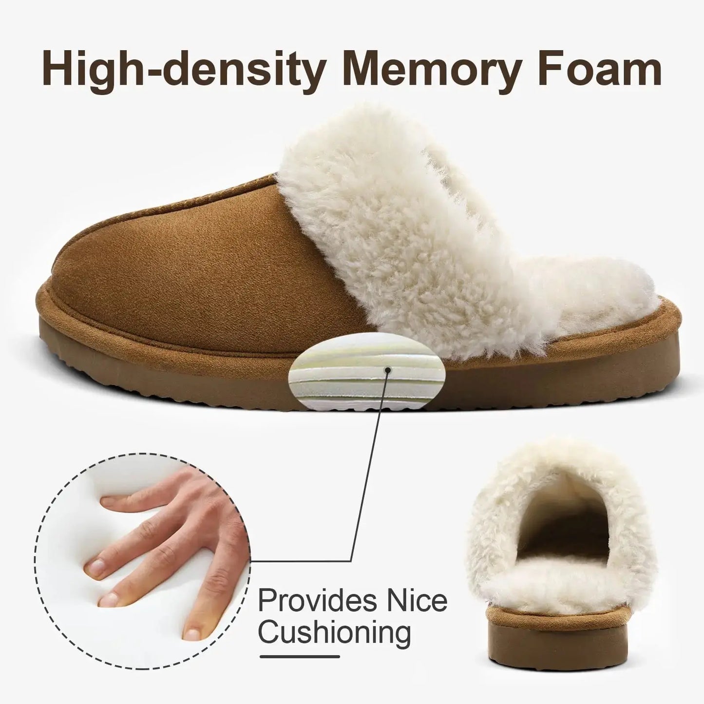 New Winter Fuzzy Women Slippers Indoor Soft House Shoes Fashion Brand Fluffy Suede Women Shoes Outdoor Antiskid Flat Slippers Streetsharks