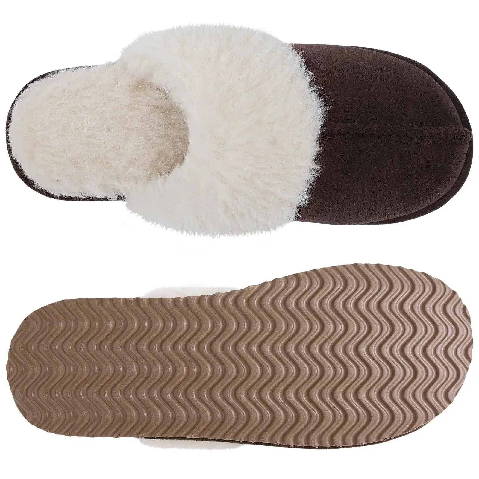 New Winter Fuzzy Women Slippers Indoor Soft House Shoes Fashion Brand Fluffy Suede Women Shoes Outdoor Antiskid Flat Slippers Streetsharks