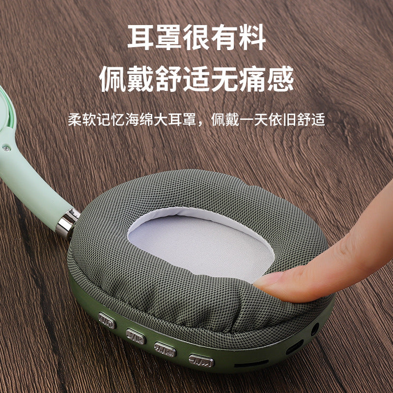 Cross-border New Hot P9AirMax Bluetooth Headset Headset Mobile Phone Wireless Game Gift Headset Delivery Wholesale