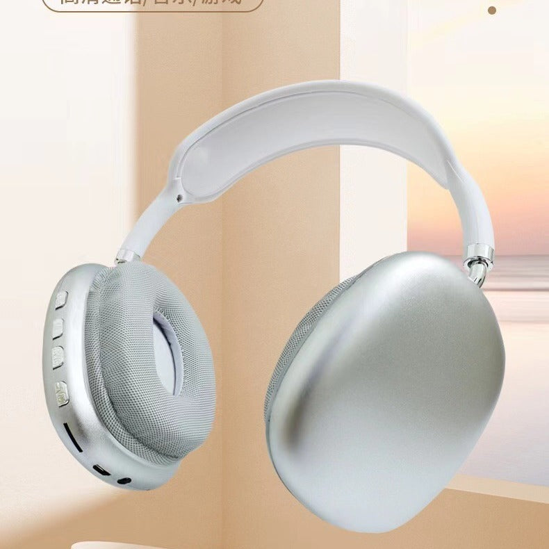 Cross-border New Hot P9AirMax Bluetooth Headset Headset Mobile Phone Wireless Game Gift Headset Delivery Wholesale