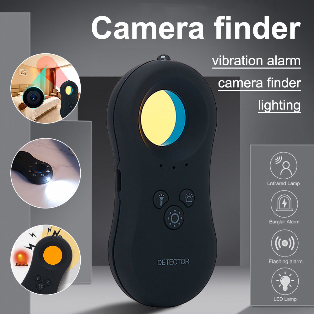 Camera Detector Portable Multi-function Hotel Anti-sneak Shooting Infrared Detector Door And Window Anti-theft Alarm
