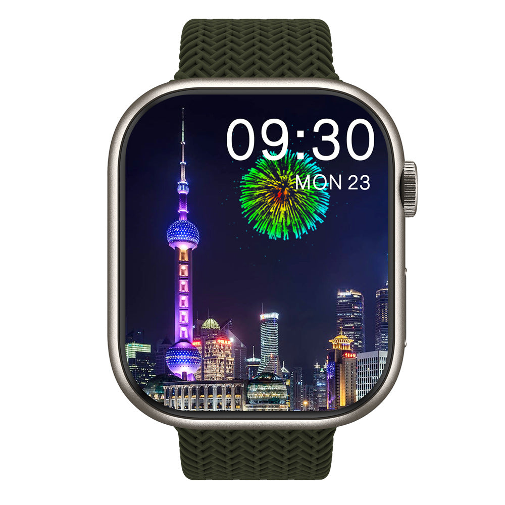 Wang Qiao's 9th Generation HK10Pro Smart Watch Amoled HD Large Screen Offline Payment Bluetooth Call GPS