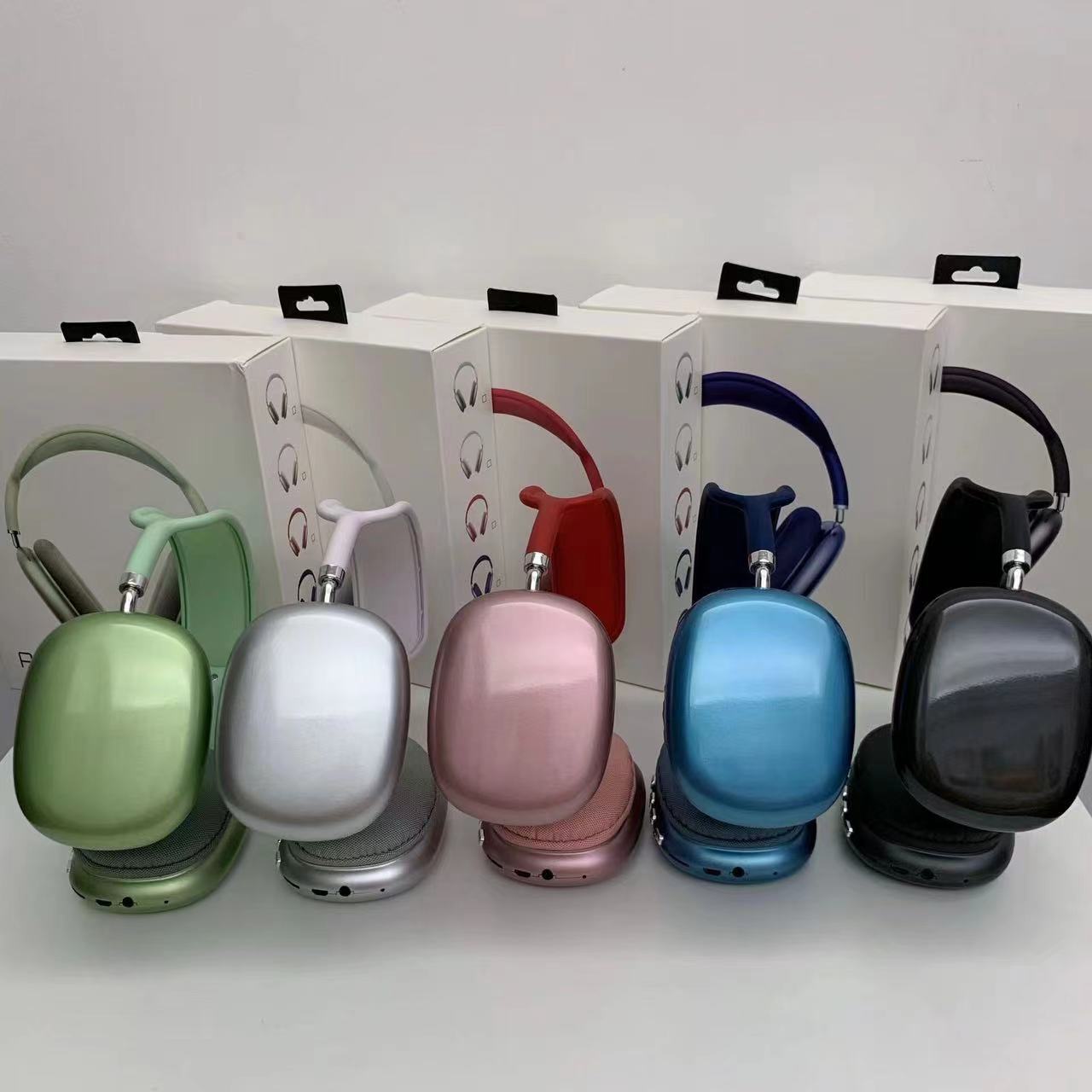 Cross-border New Hot P9AirMax Bluetooth Headset Headset Mobile Phone Wireless Game Gift Headset Delivery Wholesale