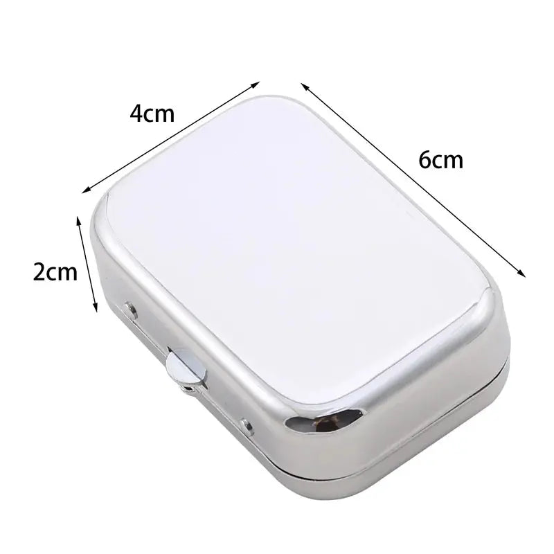 Outdoor Mini Portable Metal Cigarette Ashtray Fashion Ashtray Wiht Lockable Lid Desktop Ash Case Pocket Ashtray Gift For Man Streetsharks