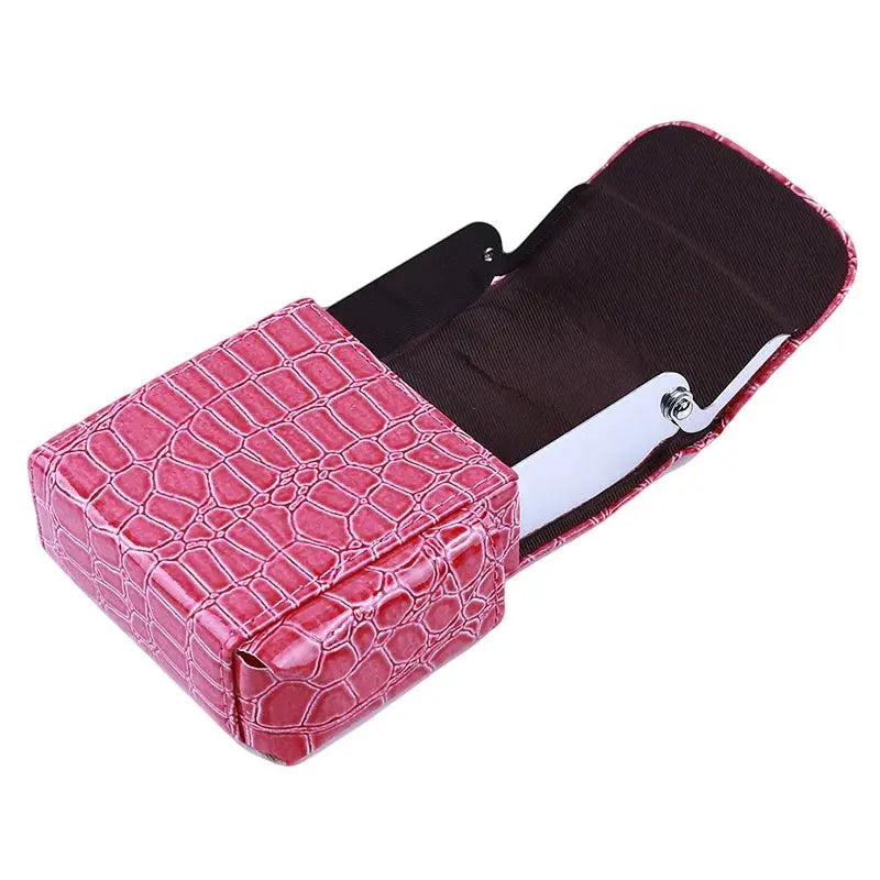 Outdoor Mini Portable Metal Cigarette Ashtray Fashion Ashtray Wiht Lockable Lid Desktop Ash Case Pocket Ashtray Gift For Man Streetsharks