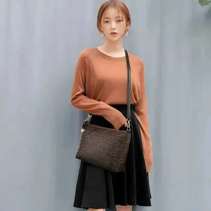 Pahajim 6-Pcs Women Handbag Purse Shoulder Totes Satchel Bags Top-Handle Boston Bag Crossbody Bag Wallet Messenger Set