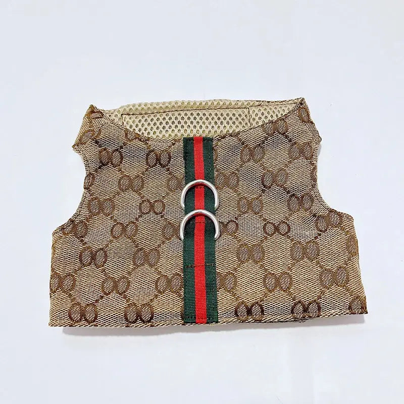 Pet Couple Clothing Designer Luxury Women Dog Dress Men Dog Chest Back Vest Puppy Clothes Beautiful Skirt Traction Rope Leash luxecrown.co.uk