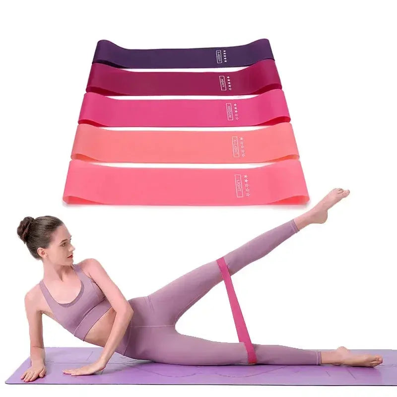 Portable Fitness Workout Equipment Rubber Resistance Bands Yoga Gym Elastic Gum Strength Pilates Crossfit Women Weight Sports luxecrown.co.uk
