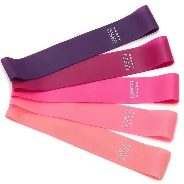 Portable Fitness Workout Equipment Rubber Resistance Bands Yoga Gym Elastic Gum Strength Pilates Crossfit Women Weight Sports luxecrown.co.uk