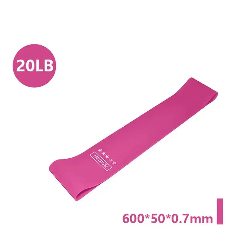 Portable Fitness Workout Equipment Rubber Resistance Bands Yoga Gym Elastic Gum Strength Pilates Crossfit Women Weight Sports luxecrown.co.uk