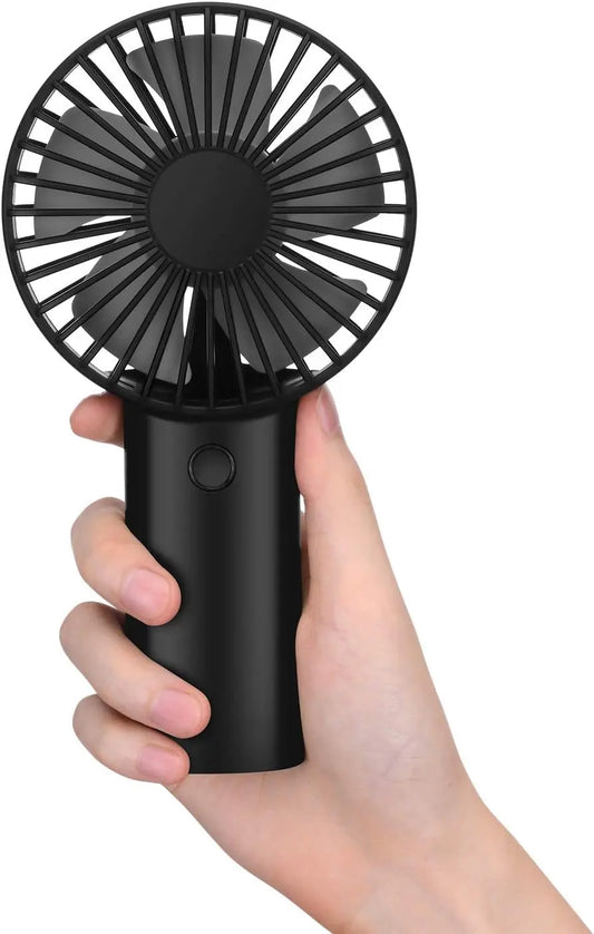 portable fan Portable Handheld Fan, 4400Mah Battery Operated Rechargeable Personal Fan, 6-15 Hours Working Time for Outdoor Activities, Summer Gift for Men Women - Streetsharks