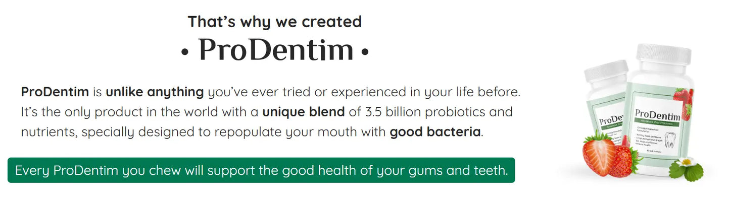 ProDentim: Advanced Oral Probiotics for Healthy Teeth & Gums luxecrown.co.uk