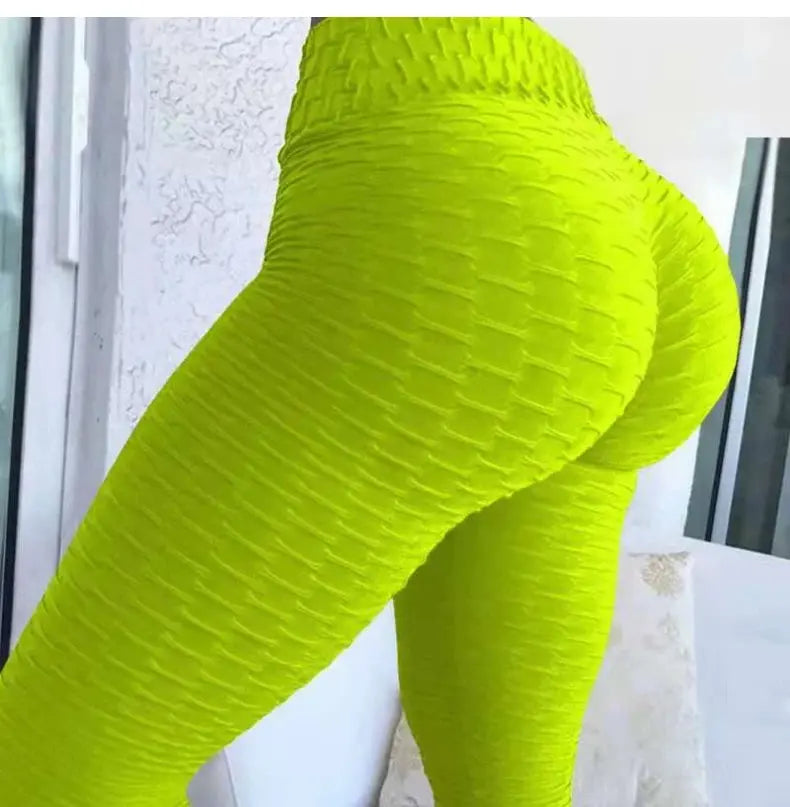 Push Up Leggings Women's Fashion Sport Fitness High Waist Leggins Sexy Butt Lifting Scrunch Workout Gym Tights Pants luxecrown.co.uk