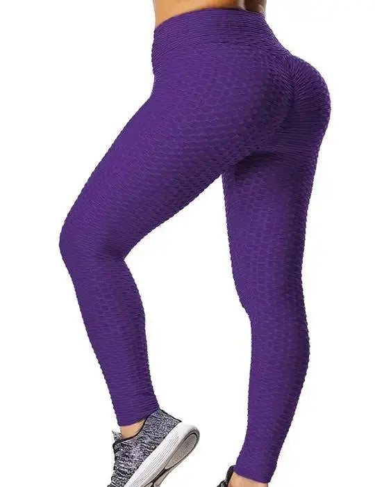 Push Up Leggings Women's Fashion Sport Fitness High Waist Leggins Sexy Butt Lifting Scrunch Workout Gym Tights Pants luxecrown.co.uk