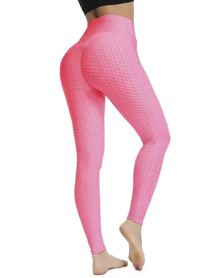Push Up Leggings Women's Fashion Sport Fitness High Waist Leggins Sexy Butt Lifting Scrunch Workout Gym Tights Pants luxecrown.co.uk