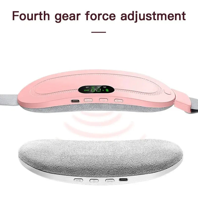Rechargeable Warm Belt Electric Heating Uterus Menstrual Stomachache Waist Massager Heated Massage Warming Belt For Girls During Menstrual Period Auntie Nuangongbao Intelligent Heating Waist StreetSharks