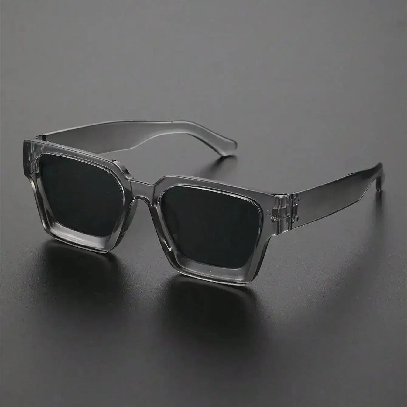 Retro Black Millionaire Shades Luxury Sunglasses 2025 For Men Designer Famous Brand Square Sun Glasses Man Women Sunglass luxecrown.co.uk