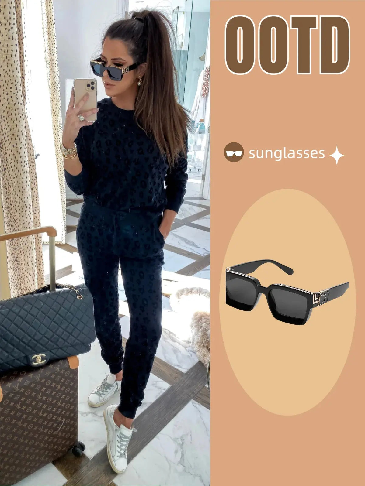 Ruiao Retro Black Millionaire Shades Luxury Sunglasses 2024 For Men Designer Famous Brand Square Sun Glasses Man Women Sunglass Streetsharks