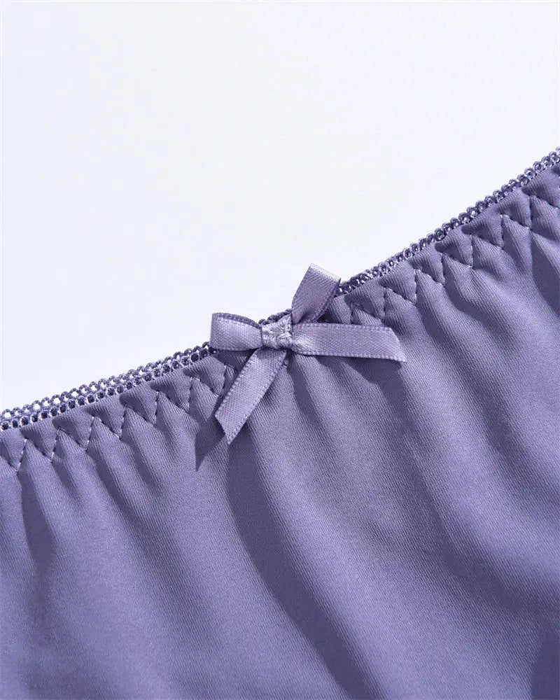 S-XXL Women Lace Panties Patchwork Seamless Underwear Sexy Luxury Hollow Out Solid Briefs Girls' Mid Rise Breathable Lingerie luxecrown.co.uk