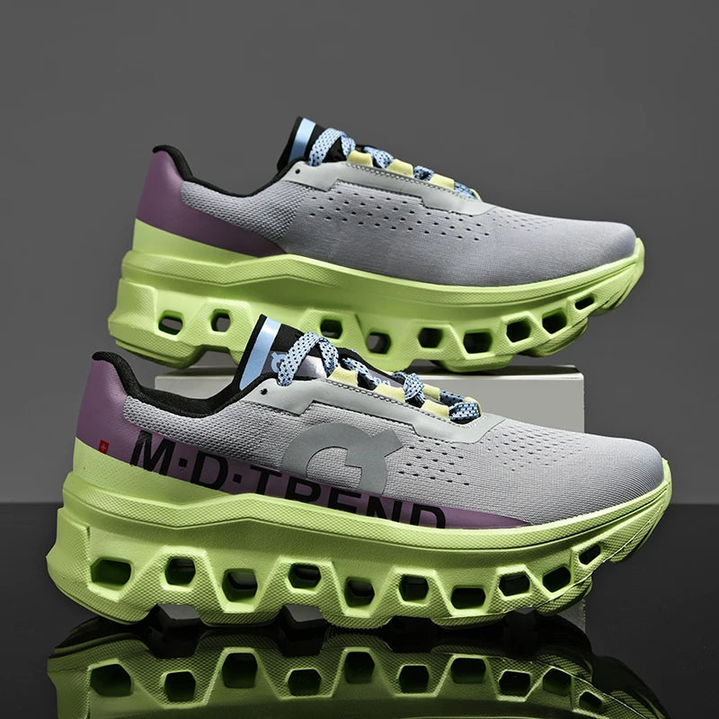 Men Sports Shoes Luxury Casual Sneakers Mesh Running Shoes Summer Lightweight Platform Fashion Basketball Walking Shoes for Men luxecrown.co.uk