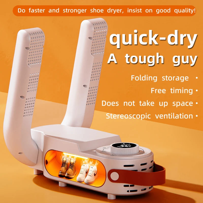 Intelligent Timer Shoe Dryer Telescopic Adjustable Dryer Quick Drying Deodorizing Sterilizing Shoe Dryer