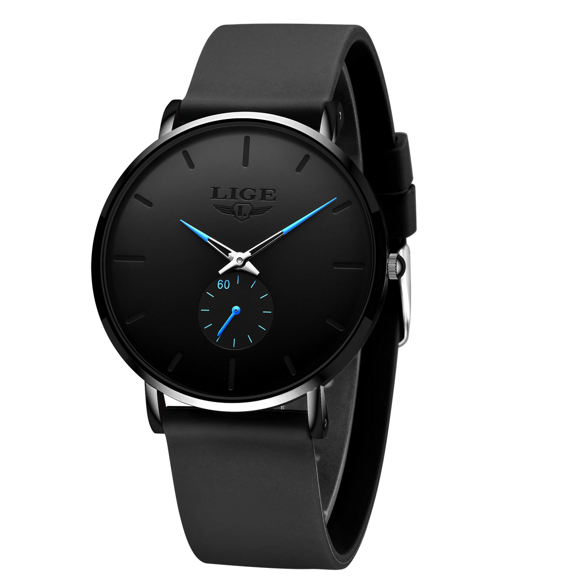 LIGE New Fashion Mens Watches Top Brand Luxury Sport Waterproof Simple Ultra-Thin Watches Men Quartz Clock Relogio Masculino+Box luxecrown.co.uk