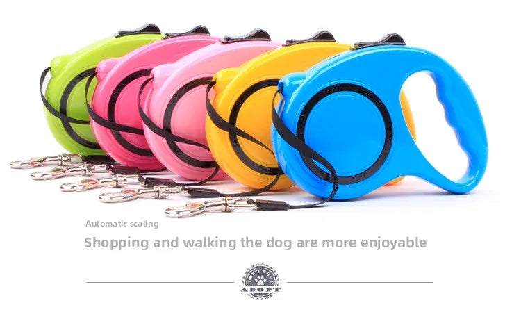 Dog automatic retractable leash with VIP teddy dog chain, dog walking rope, cat rope, cat chain, dog leash luxecrown.co.uk