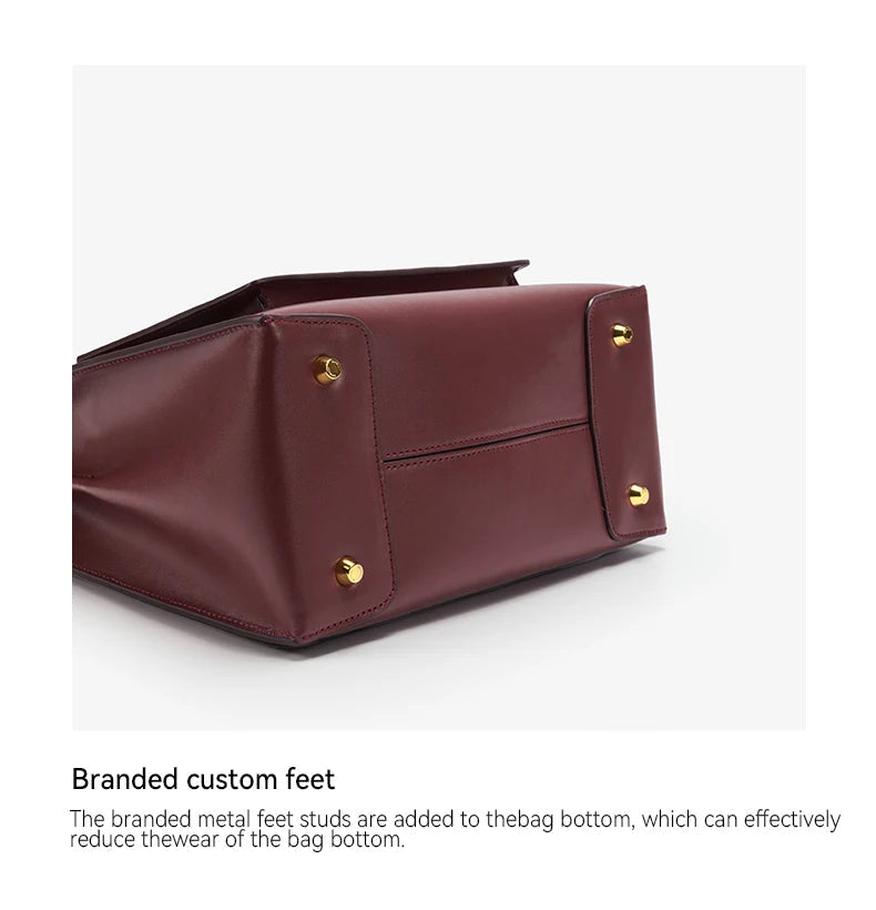 BAFELLI Luxury Leather Women's Bag 2026 New Model Large Capacity Multi-compartment Handheld Crossbody Bag Fashion Commuter luxecrown.co.uk