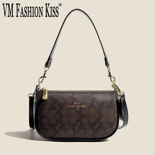 Elegant Women's Underarm Bag Hot Popular Ladies Shoulder Bag PU Leather Luxury Handbag Ladies Bag Designer Crossbody Bag