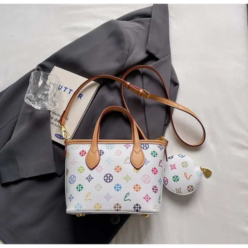 Women Luxury High End Leather Tote Bag Fashion Elegant Shoulder Handbag Classic Crossbody Daily Commuter Look luxecrown.co.uk