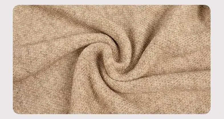 2025 Autumn Winter Shawl Cloak Sweater Solid Color Turtleneck Oversized Cape Coat Female Ponchos Pullover Knitted Bat Sleeve Top